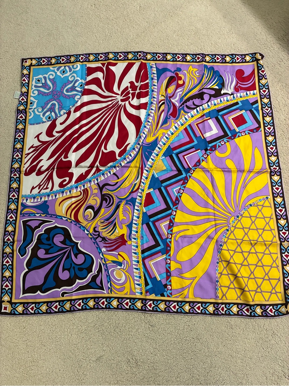 Made in Vietnam Bao loc silk 100% natural silk scarf for women size41*41